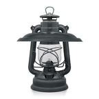 Reflektorschirm für Baby Special 276 an einer Sturmlaterne in modernem Design mit warmweißem Licht.