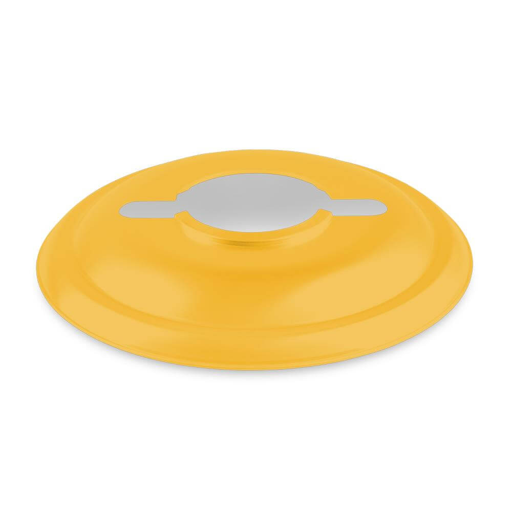Reflektorschirm für Baby Special 276 in Signal Yellow, idealer Blend- und Witterungsschutz für Gartentische.
