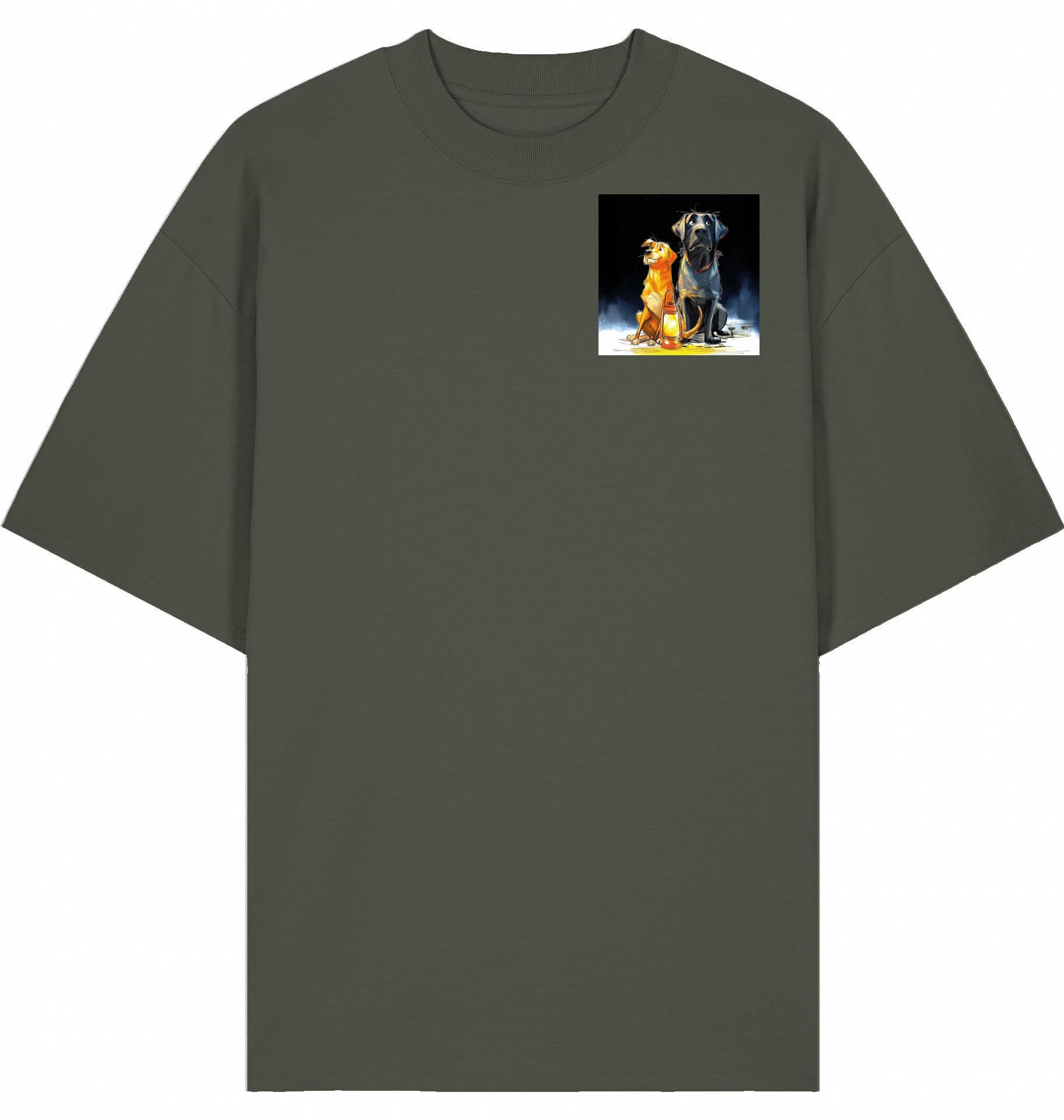 Unisex Loose Fit T-Shirt | Laternenmoment mit Batida & Foxi