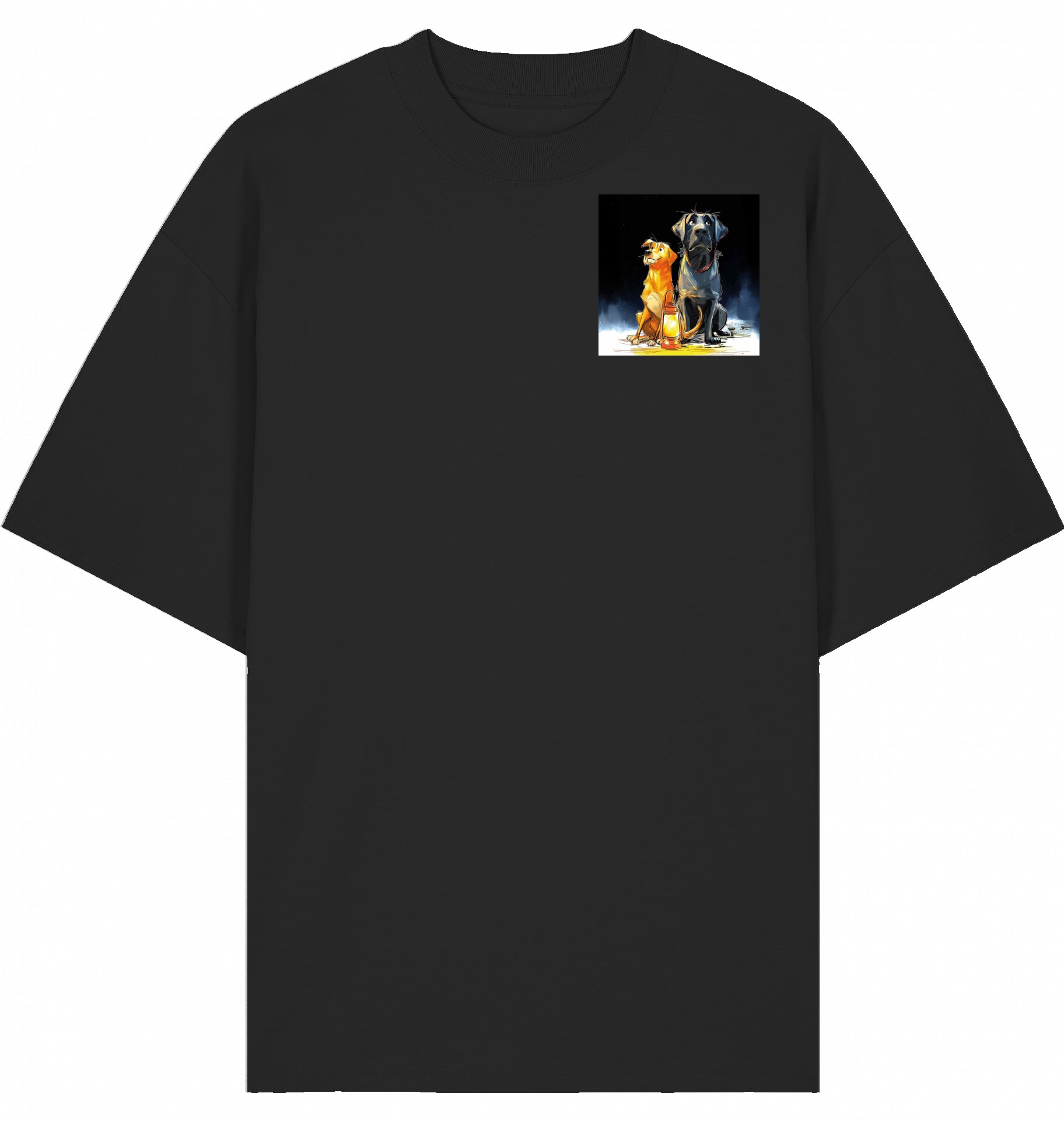 Unisex Loose Fit T-Shirt | Laternenmoment mit Batida & Foxi