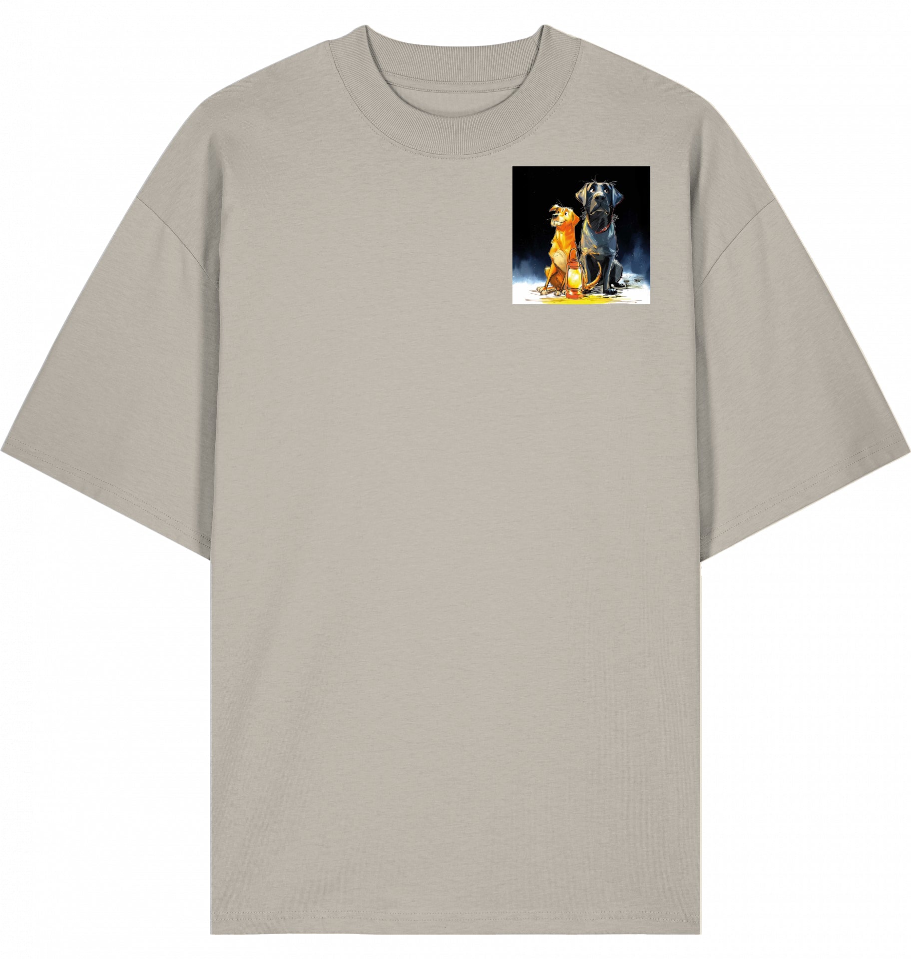 Unisex Loose Fit T-Shirt | Laternenmoment mit Batida & Foxi