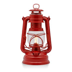Feuerhand LED Laterne Baby Special 276 in Ruby Red, traditionelles Design mit moderner LED-Technologie für stimmungsvolles Licht.