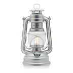 Feuerhand LED Laterne Baby Special 276 aus verzinktem Stahl für stimmungsvolles Licht im Innen- und Außenbereich.