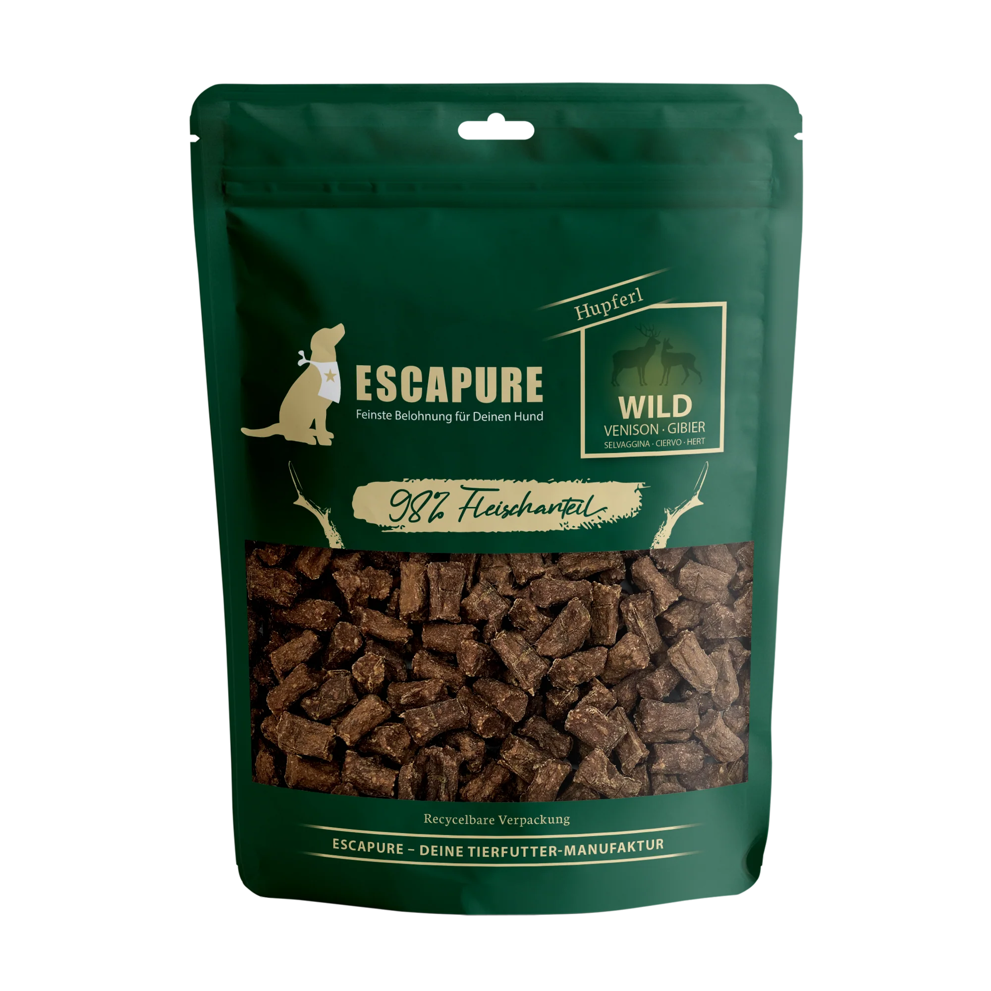 Escapure Wild Snack aus 98% Wildfleisch | Batida liebt diesen Snack