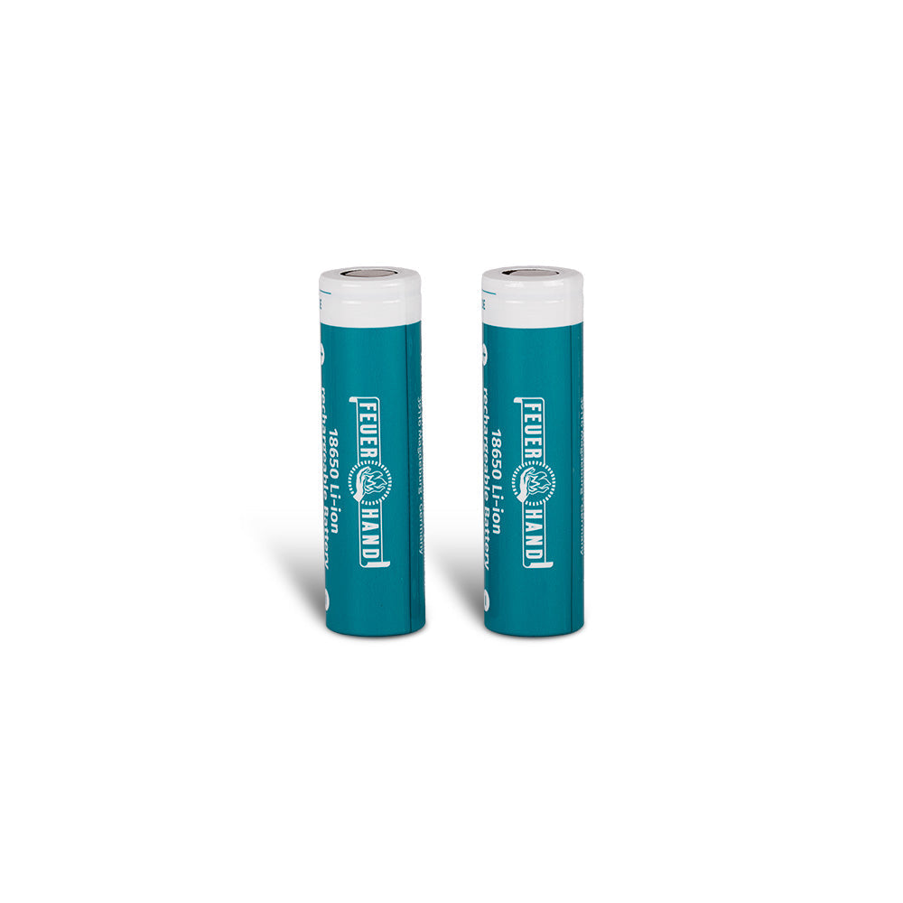 Feuerhand Li-Ion Akku für Baby Special 276 LED (2er Pack, 18650 – 3,6 V, 3450 mAh, ungeschützt )