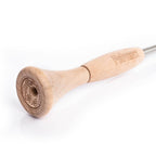 Feuerrohr von Petromax mit Holzgriff und robustem Edelstahl, ideal für Feuerstellen und Glutnester.