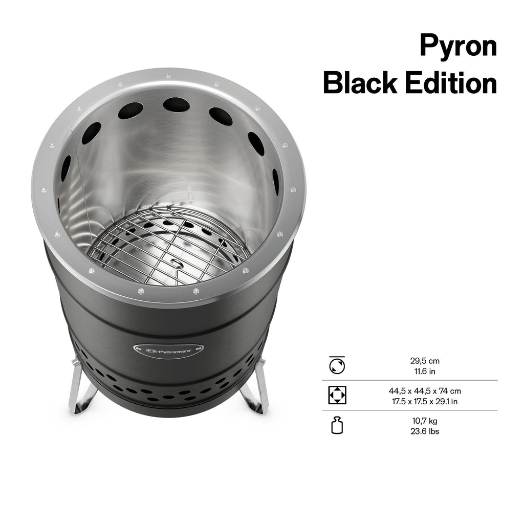 Feuertonne Pyron Black Edition