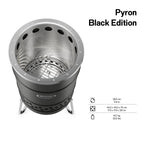 Feuertonne Pyron Black Edition
