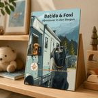 Batida & Foxi Kinderbuch – Abenteuer in den Bergen, ein spannendes Kinderbuch über Labradore in Tirol.