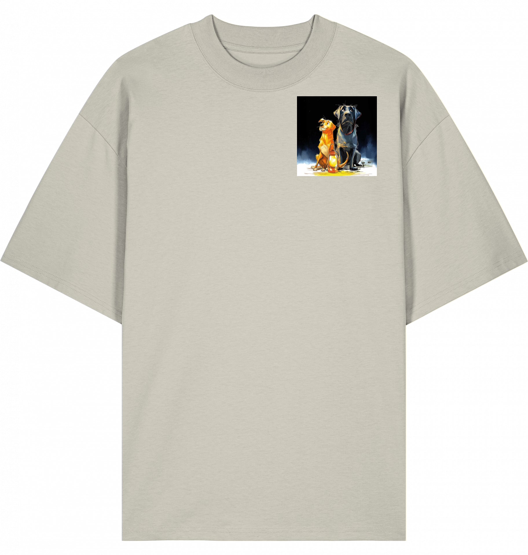 Unisex Loose Fit T-Shirt | Laternenmoment mit Batida & Foxi