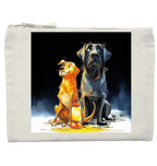 Federmäppchen Kinder – Batida & Foxi Pencil Case featuring cartoon dogs with lantern, perfect for school and storing supplies.