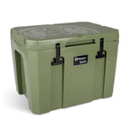 Kühlbox KX50 inkl. Sitzkissen, Korb & Trennbrett, olivcool