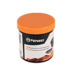 Pflegepaste Gusseisen und Schmiedeeisen in einem Tiegel mit orangefarbenem Deckel von Petromax