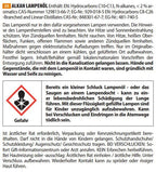 Geruchsfreies Lampenöl für Petromax, sicher und hochrein, für Lampen und Kocher, 1-Liter-Flasche.